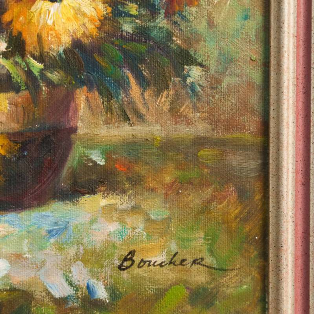 Натюрморт «Садовые цветы»