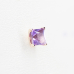Princess prong tops with Semi-Precious stone