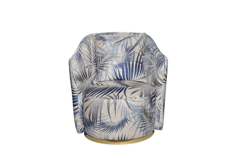 Кресло Garda Decor Verona золотое