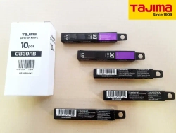 Лезвия для ножа TAJIMA CB-39RB 9мм обламывающиеся с покрытием (10шт)