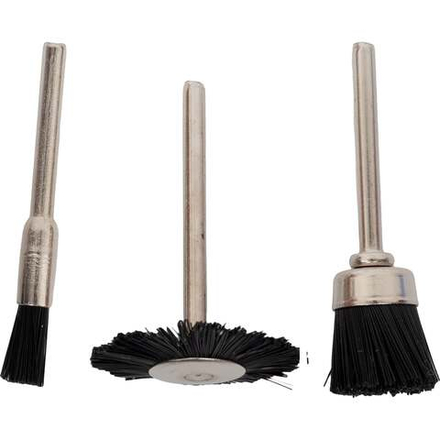 Корщетки нейлоновые набор 3 шт Gigant GBNY3