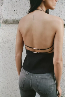 ZARA МОДЕЛИРУЮЩИЕ ДЖИНСЫ TRF С ВЫСОКОЙ ПОСАДКОЙ, АНТРАЦИТОВО-СЕРЫЙ