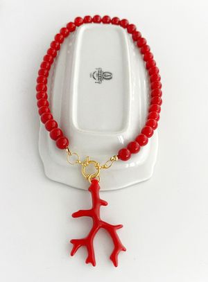 Подвеска Coral red