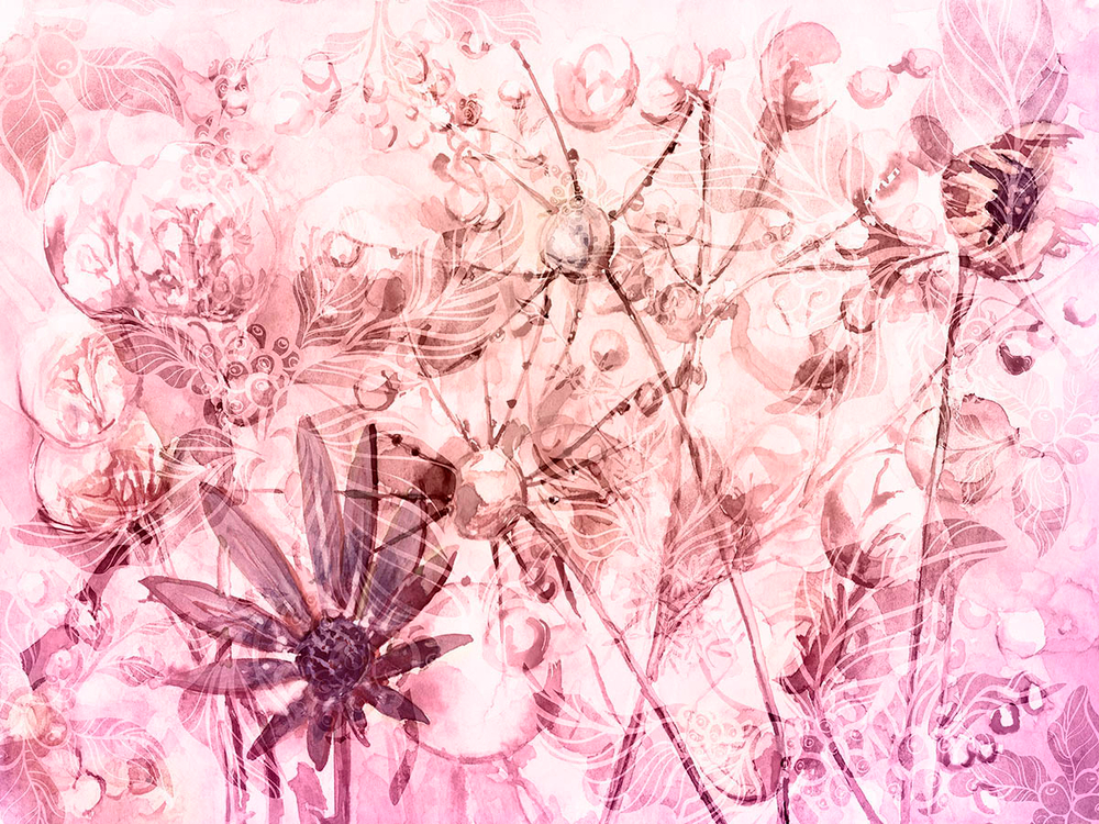 Дизайнерские обои Wall Street Aquarelle