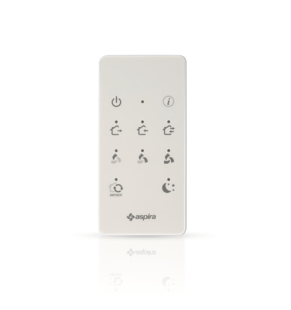Рекуператор ASPIRA ECOCOMFORT 100 RF ( d 100мм, пульт ДУ)