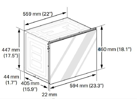 Духовой шкаф с функцией СВЧ Signature SKSLV2421MS.BMSQEUR