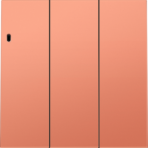 Клавиша 3-я с подсветкой, матовый коралл, серия R98