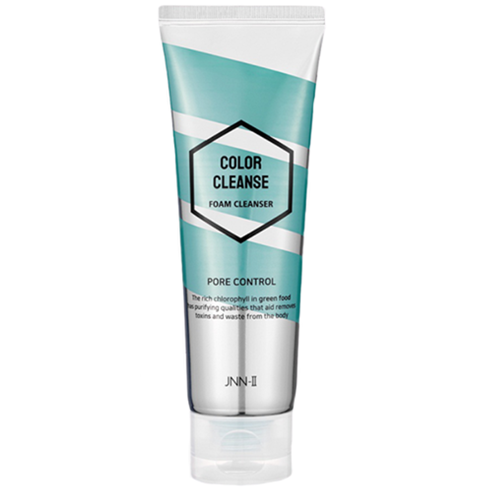 JNN-II Color Cleanse Foam Cleanser Pore Control пенка для очищения пор