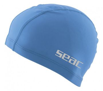 Шапочка для плавания Seac Comfort синий стрейч