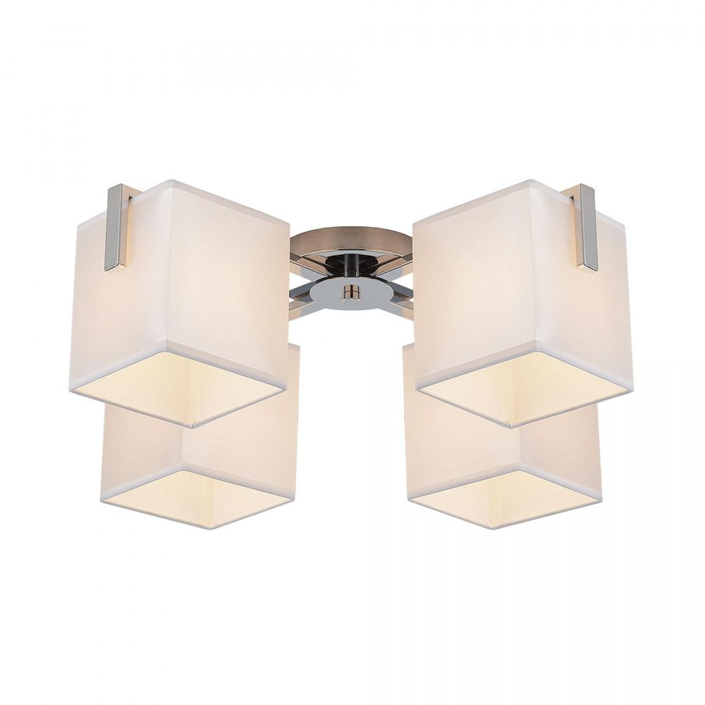 Citilux Стенли CL465141 Люстра с белыми абажурами