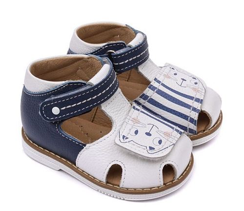 26021-22 василек синий Ортопедическая обувь малосложная без утепленной подкладки для детей