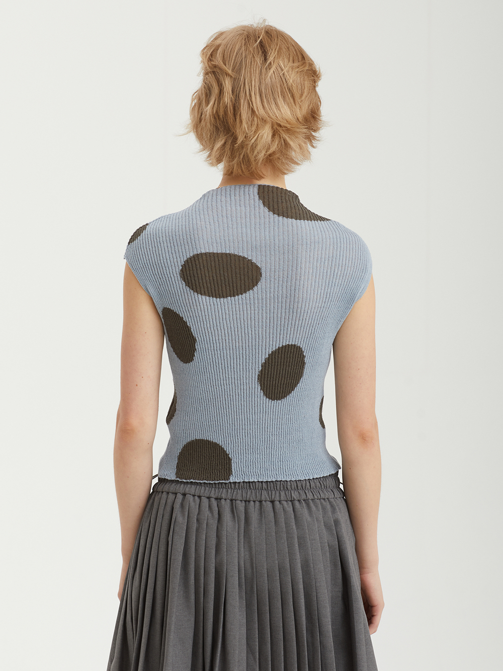 Топ Ribbed Dot