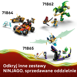 Конструктор LEGO Ninjago 71863 Зилвар и дракон-чудовище Гримтак — фото 8