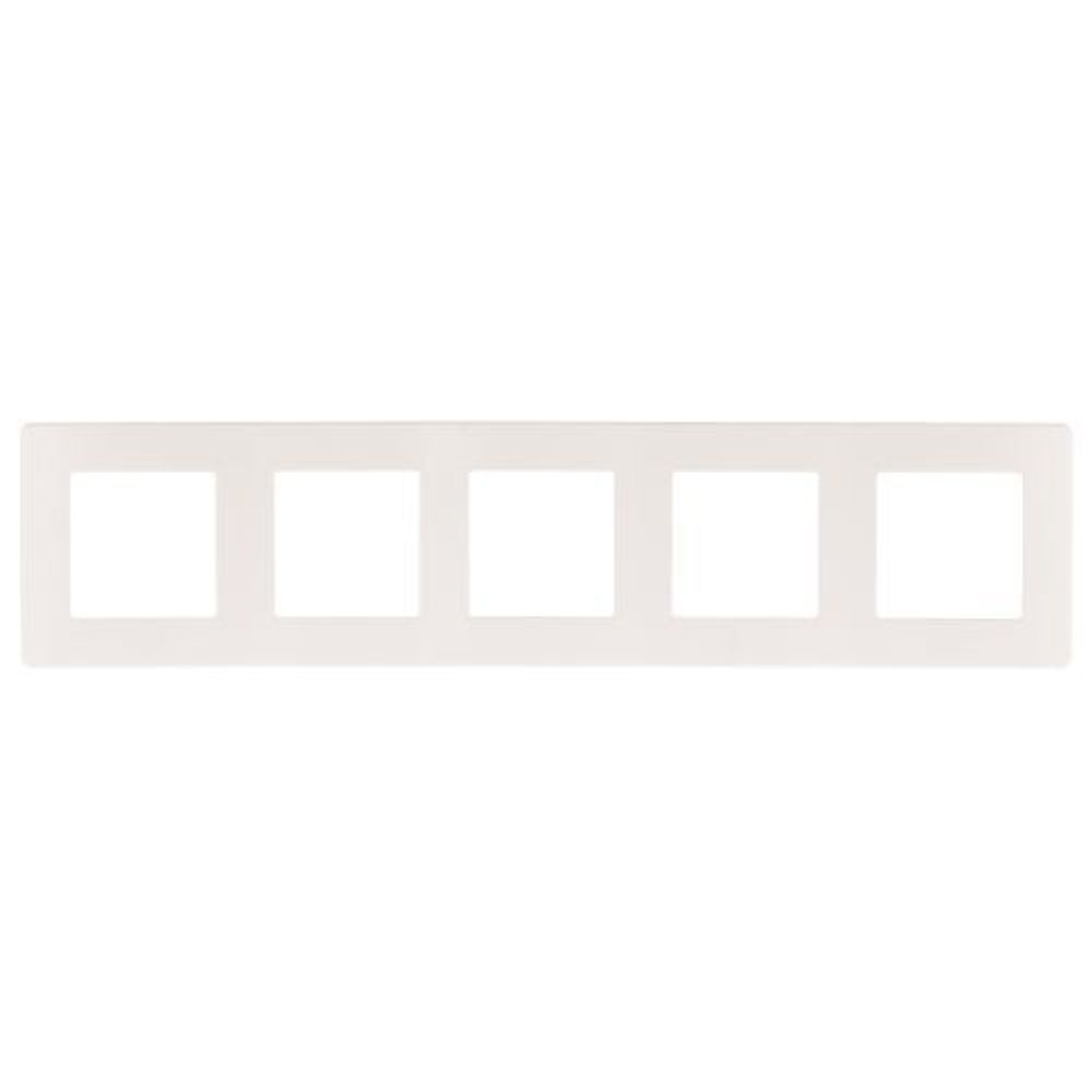 Рамка 5-м 12-5105-01 сатин бел. Эра Б0052539 Рамка 5-м 12-5105-01 сатин бел. Эра Б0052539