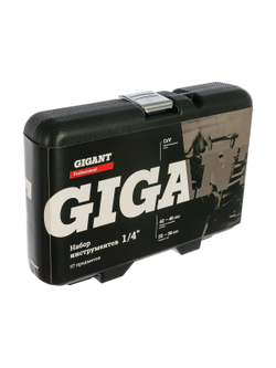 Набор инструментов Gigant Professional 1/4 57 предметов, Сталь Cr-V, GPS 57