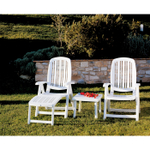 Столик пластиковый для лежака Nardi Rodi, белый