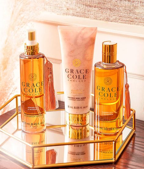 Имбирная лилия и мандарин спрей для тела, Grace Cole