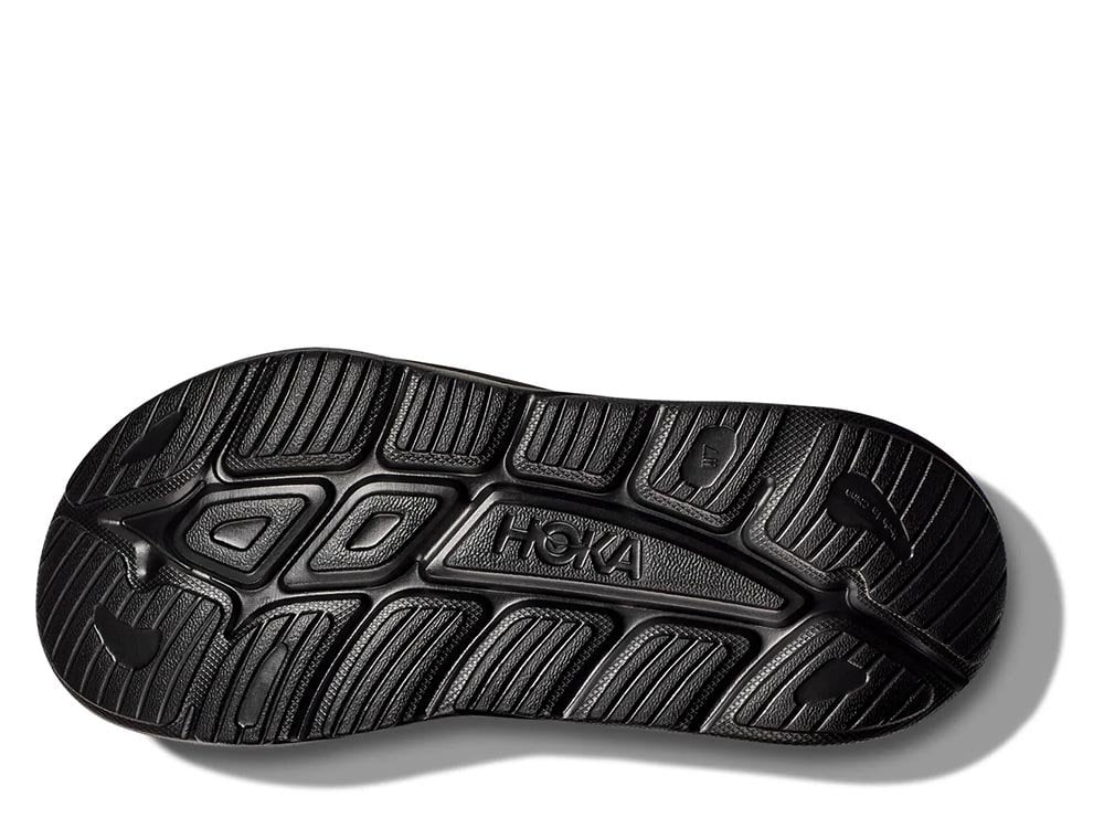 Шлёпанцы восстановительные Hoka Ora Athletic Slide U Черно-Белый