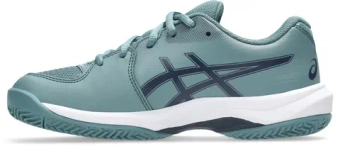 Детские Кроссовки теннисные  Asics Gel-Game GS Clay/OC - foggy teal/white