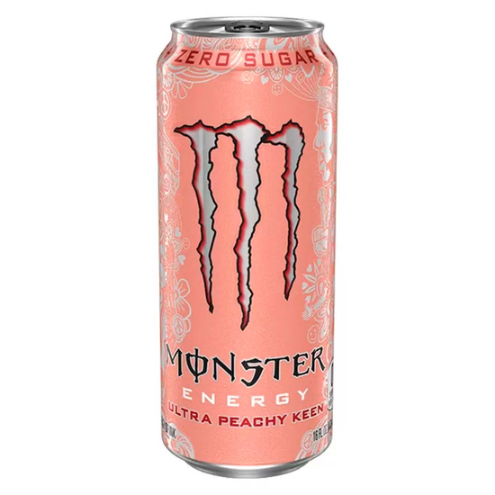 Энергетический напиток Monster Energy Ultra Peachy Keen со вкусом Персика, 500мл