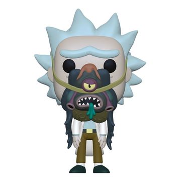 Фигурка Funko POP! Animation Rick & Morty Rick with Glorzo 55250