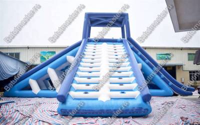 Катапульта Блоб с вышкой «Гравитация» 16×8×7 м, блоб 8×3 м