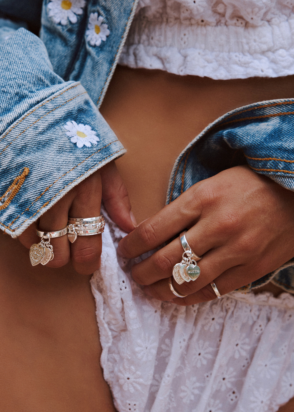 Кольцо "Аморе Трио"