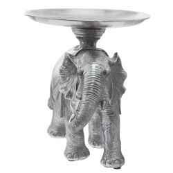 GAEM Фигурка декоративная "Слон" с подносом, L22 W16,5 H19 см