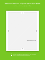 Натяжные потолки 8.9 м2, 3.4 м2, 4.1 м2, 16.2 м2, 6.6 м2