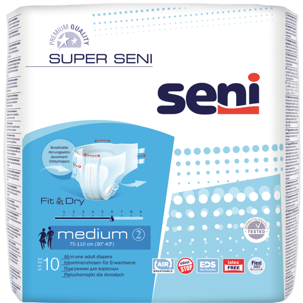 Подгузники Super Seni, р.L, 10 шт.