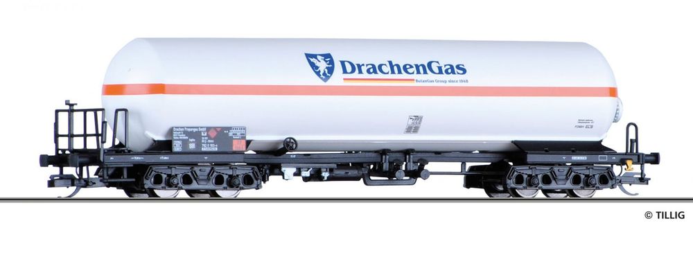 Цистерна для перевозки газа Drachen-Propangas GmbH, Ep.VI