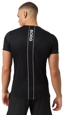 Мужская теннисная футболка Björn Borg Ace Light - черный