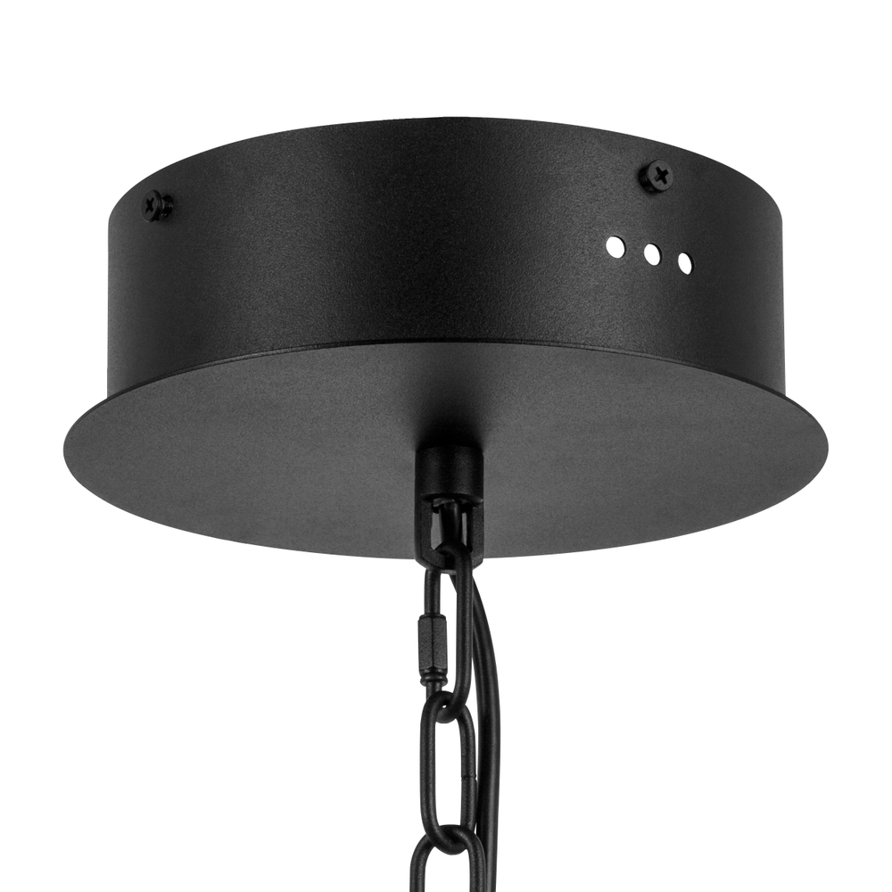 734247 Люстра IRIS 76W LED 3148LM 120G ЧЕРНЫЙ/ЗОЛОТО 3000K