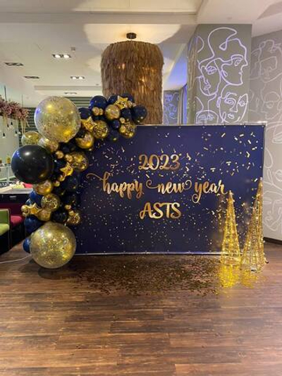 Фотозона с Ёлочками на новый год 2х3 м