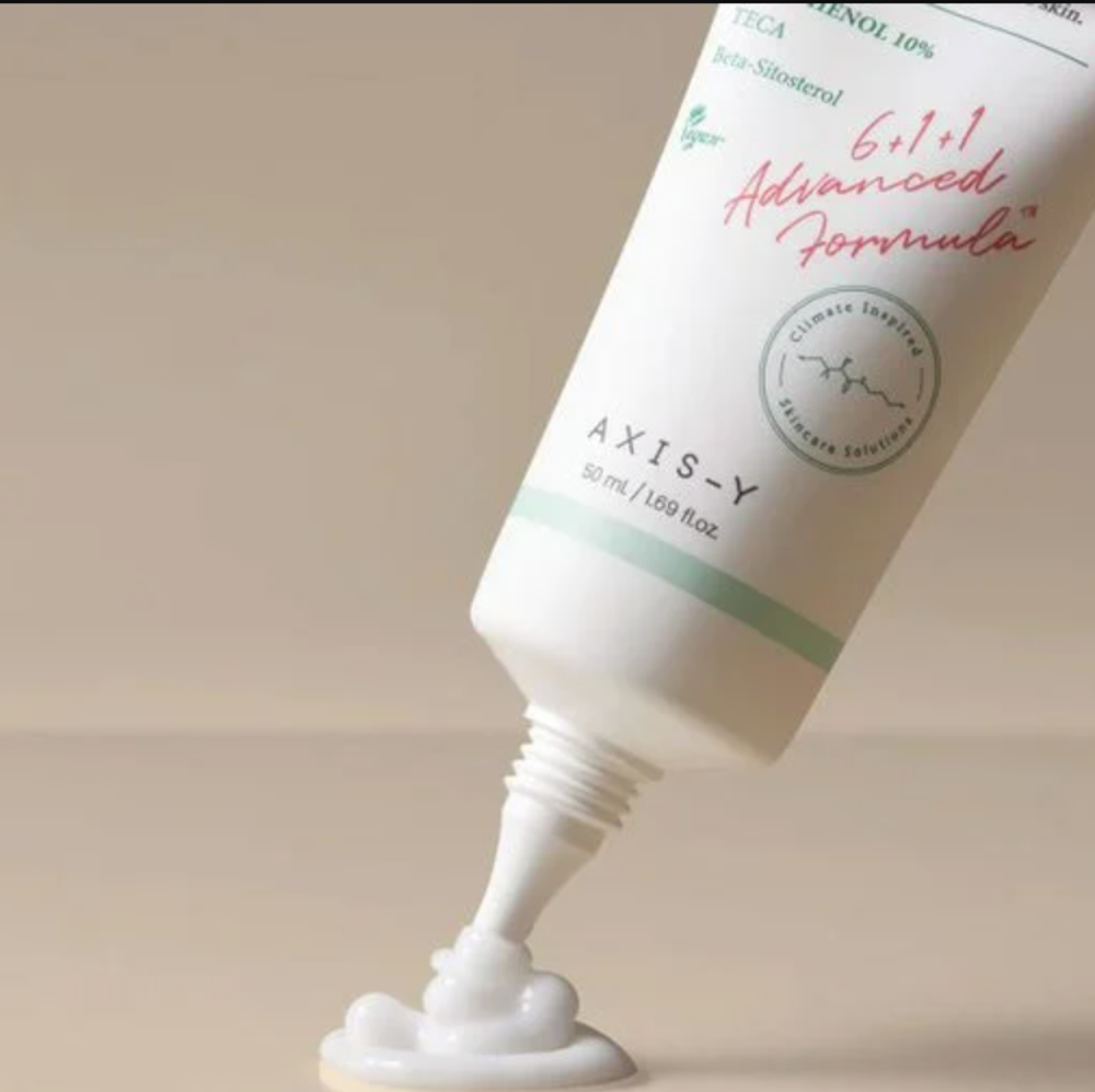 Интенсивно восстанавливающий и смягчающий крем AXIS-Y Panthenol 10 Skin Smoothing Shield Cream, 50ml