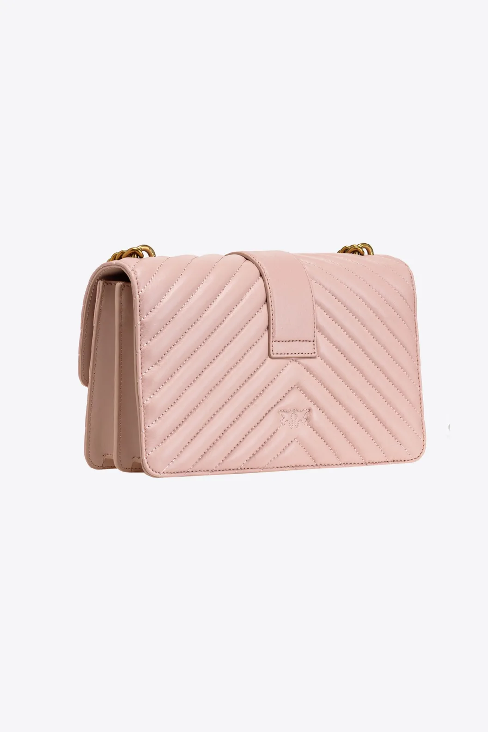 CLASSIC LOVE BAG ICON CHEVRON – pink/dusty pink-antique gold