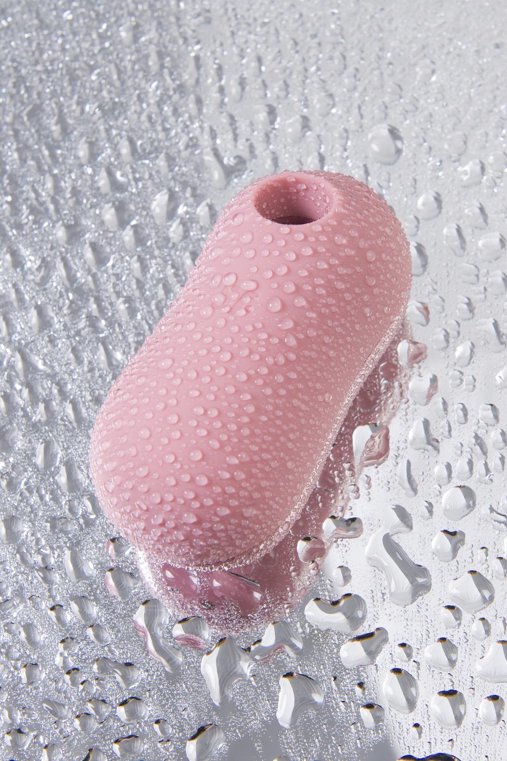 Вакуум-волновой бесконтактный стимулятор клитора Satisfyer Cotton Candy, силикон, розовый, 8,6 см