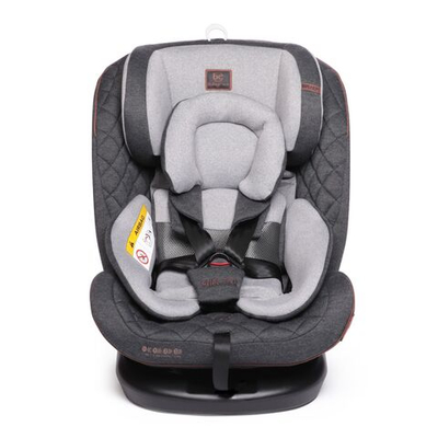 Автокресло BabyCare Shelter Isofix гр. 0/1/2/3 (0-36 кг)(Серый)