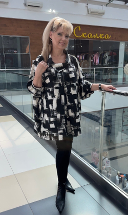 Нарядная туника с красивым фасоном