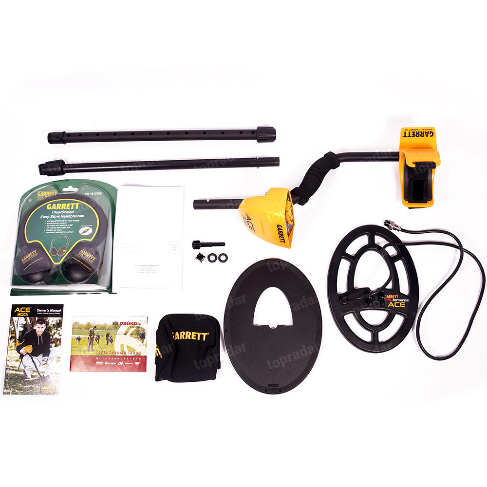 Металлоискатель Garrett ACE 300i RUS + пинпоинтер Pro-Pointer AT