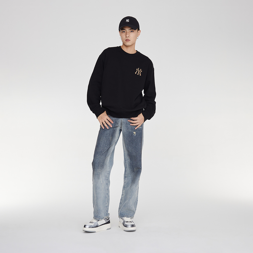 MLB NY Yankees Hoodie, 3AMTM1234-50BKS