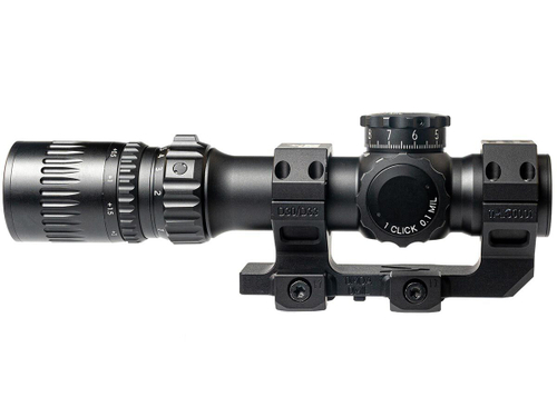 Прицел March-F 1-10x24 Shorty DR-TR1FB FFP+SFP 30мм, с кронштейном (D10SV24FDIML_P DR-TR1FB)