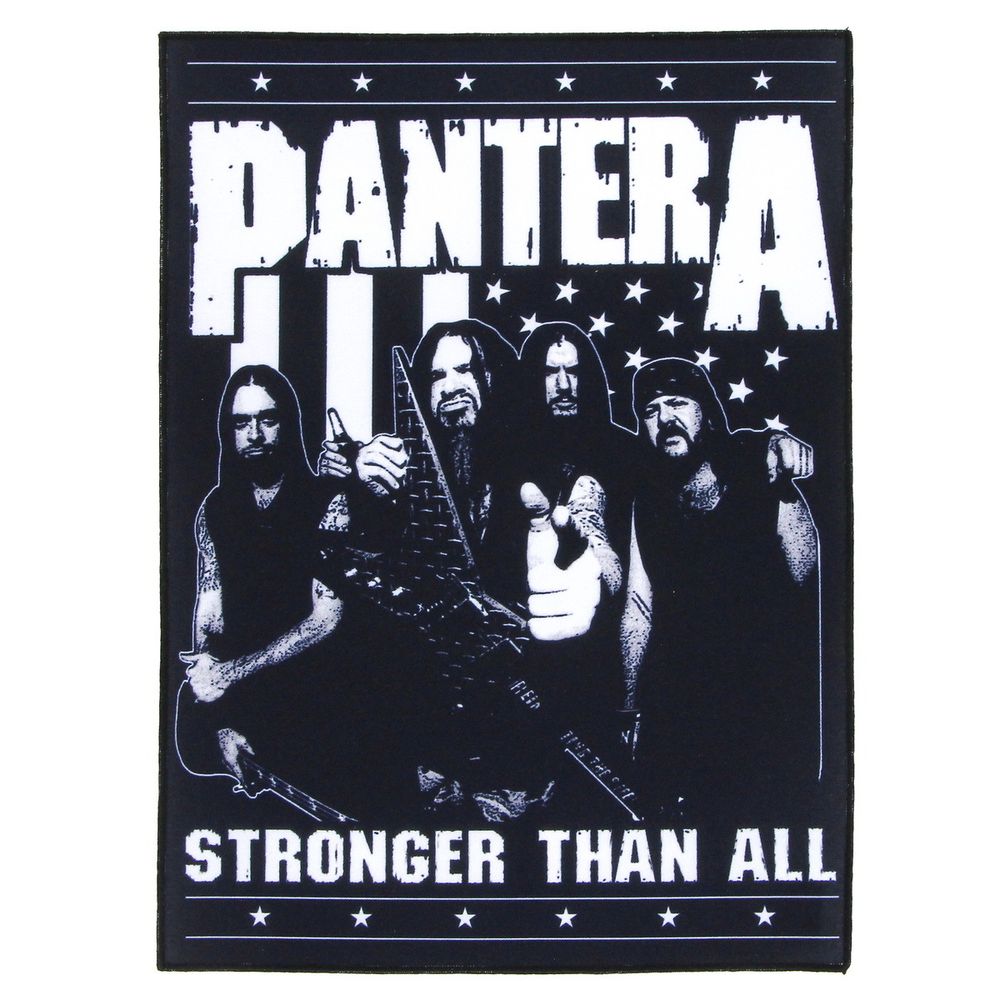 Нашивка спиновая группы Pantera