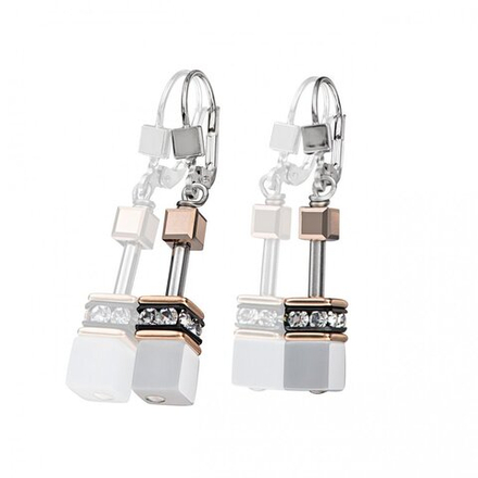 Серьги Coeur de Lion White 4016/20-1400