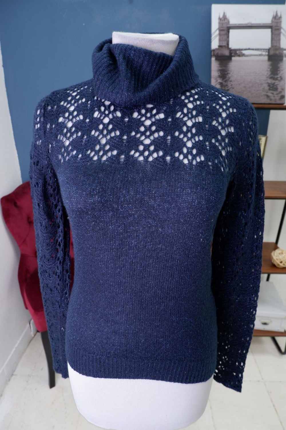 Свитер Oodji вязаный 40 размер