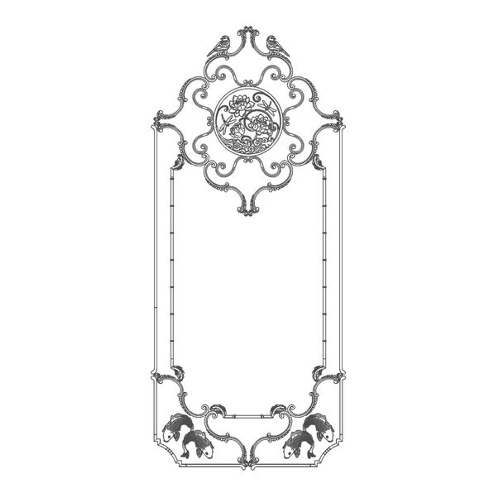 Узел RODECOR Шинуазри 66511CN (2350*1030)