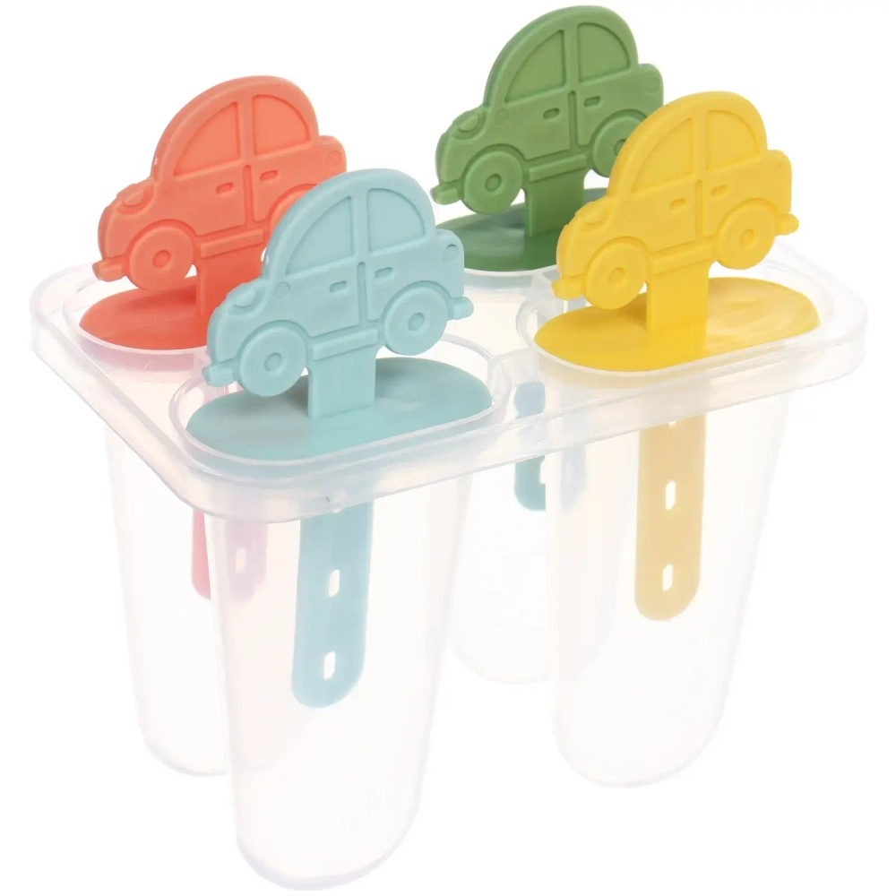 Форма для приготовления мороженого «Машинка» 4шт