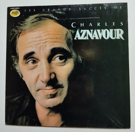 Винтажная виниловая пластинка LP Les Grands Succes De Charles Aznavour (Holland 1981)