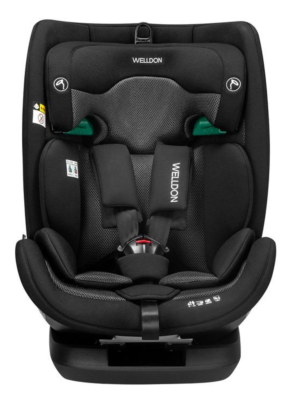 Welldon Encore pro 9-36 i-Size 76-150 см (ebony) черный