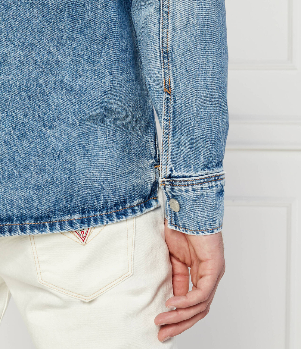 Джинсовая рубашка Pepe Jeans London - голубой(PM308585MP7)